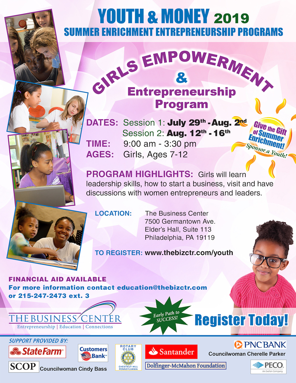 Girls Empowerment Flyer - image