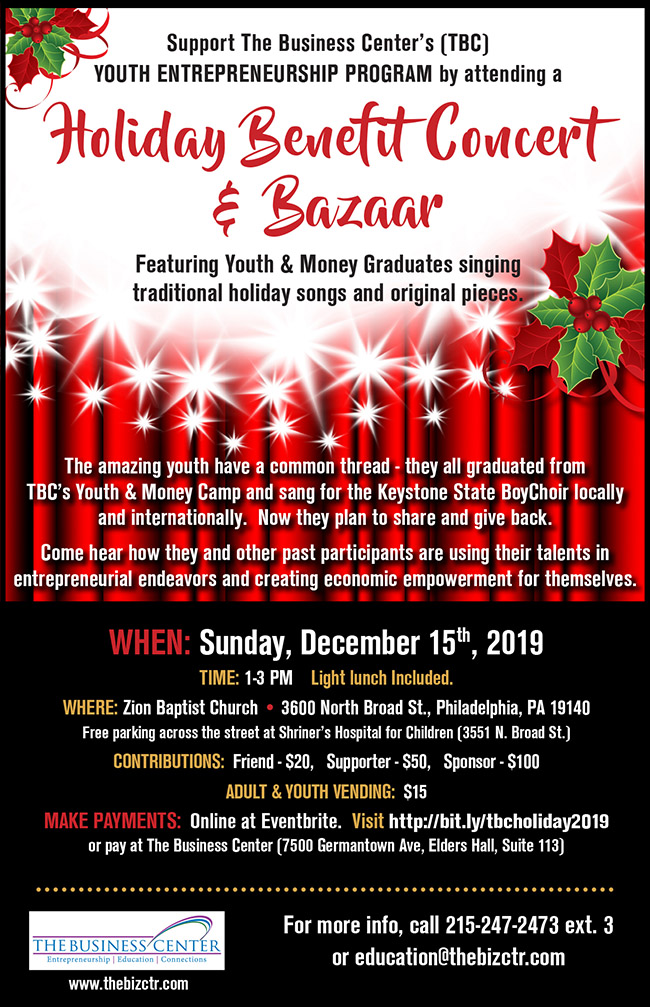 Holiday Benefit Concert