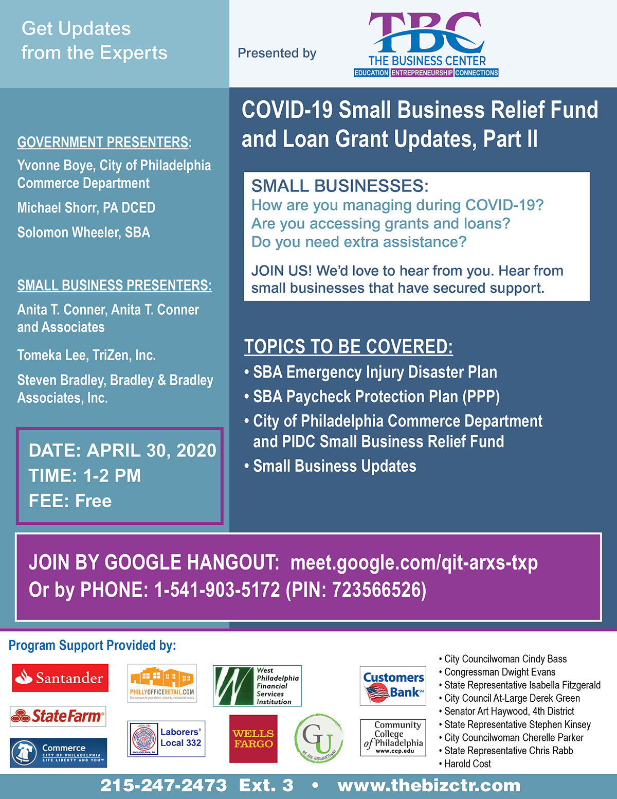 Emergency Loans and Grants for Small