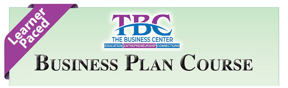 TBC Business Plan Course Learner Paced banner
