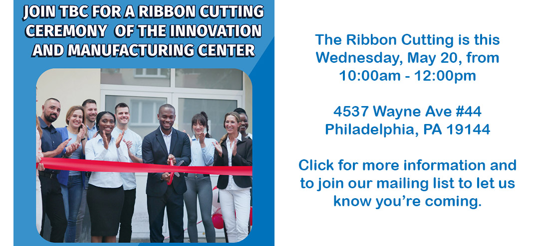 IaMC Ribbon Cutting banner
